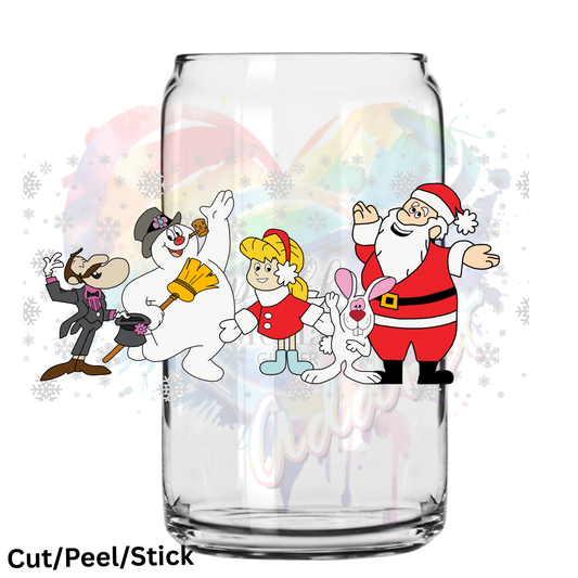 christmas0203 UV DTF 16 oz Wrap