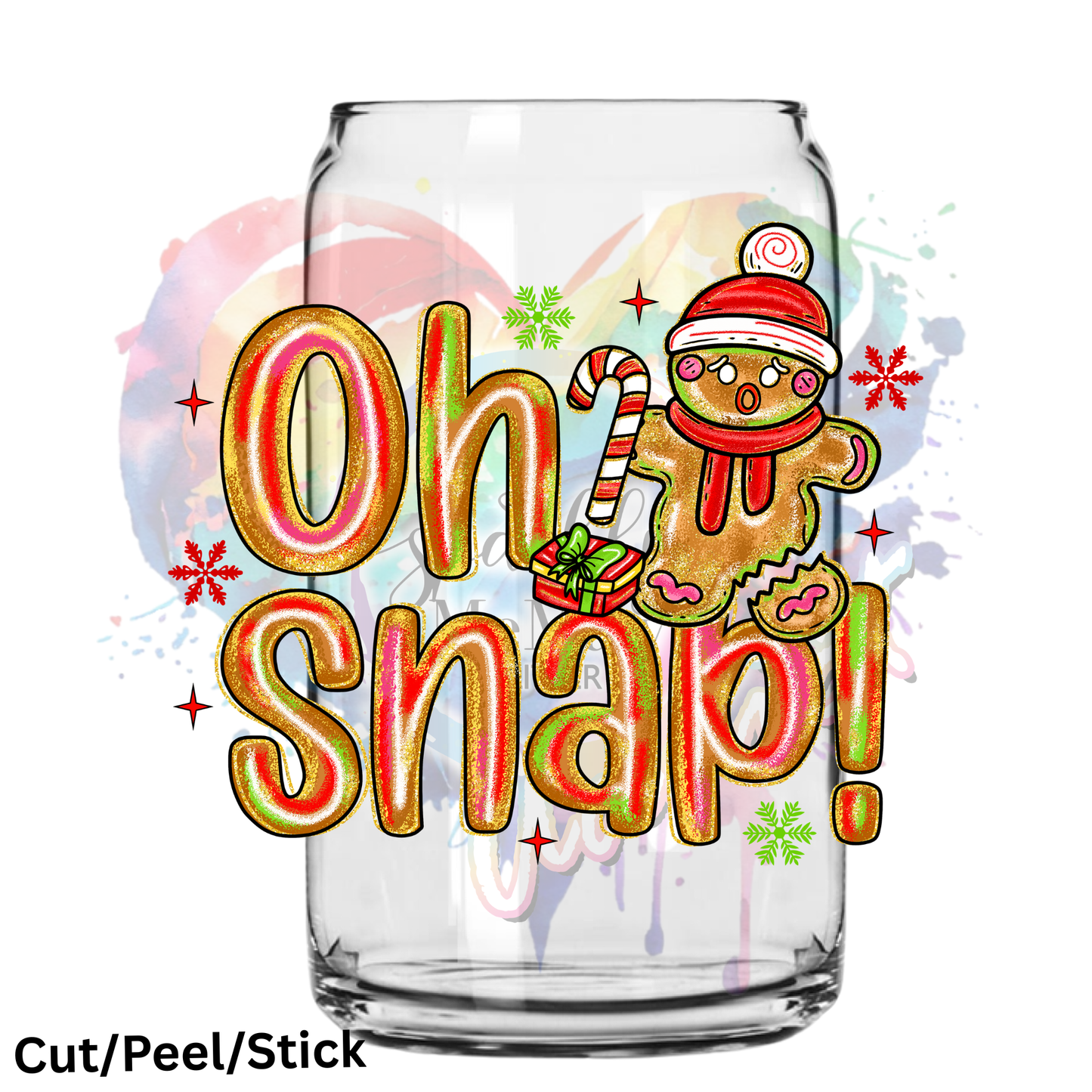 oh snap 2 UV DTF Decal