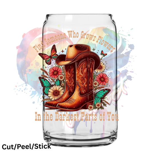 Darkest parts of you 2 UV DTF Decal