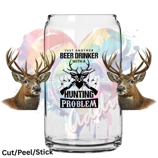 Hunting Problem UV DTF 16 oz Wrap