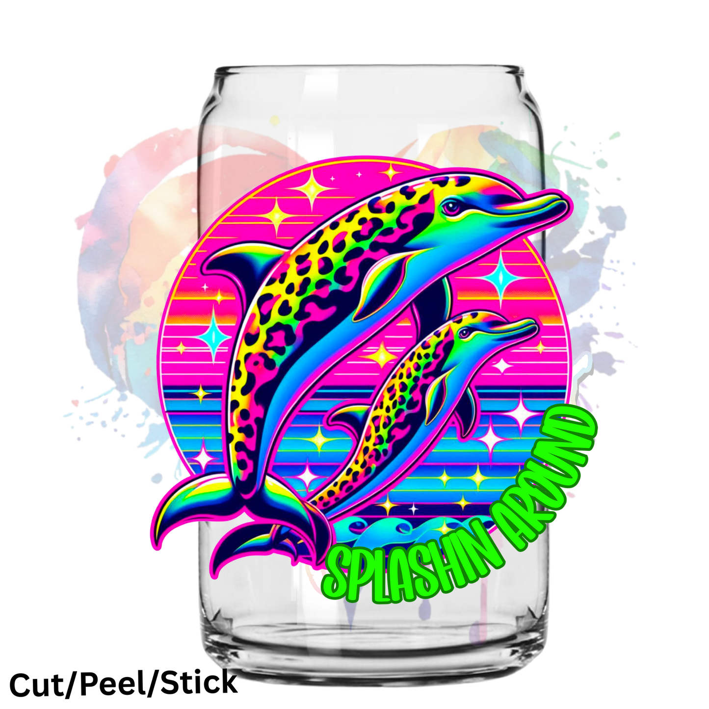 Splashin Around UV DTF Decal