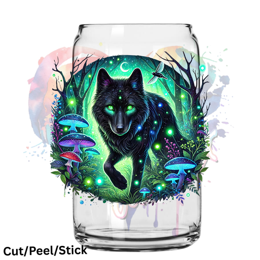 Mystical Wolf 5 UV DTF Decal