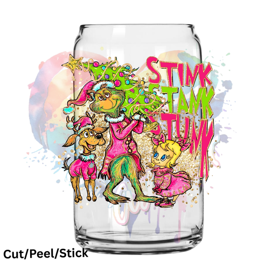 Stink UV DTF Decal