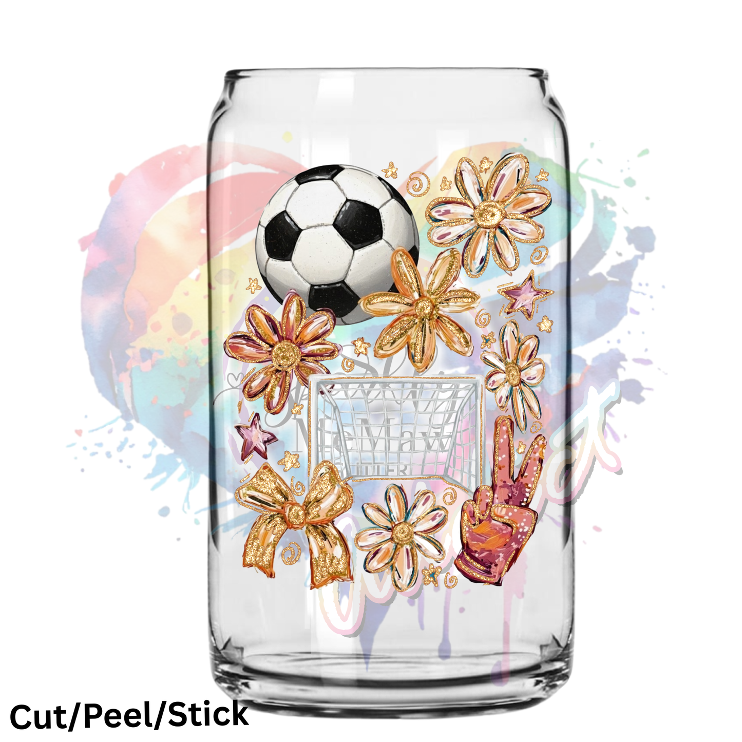 Soccer UV DTF Decal