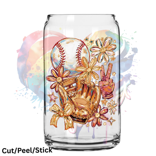 Baseball UV DTF Decal