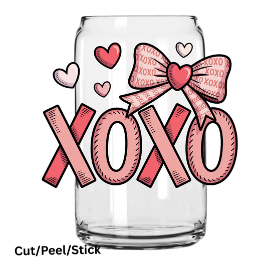 xoxoxoxo UV DTF Decal