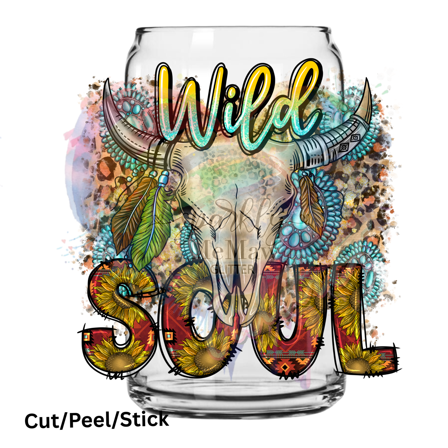 Wild Soul UV DTF Decal