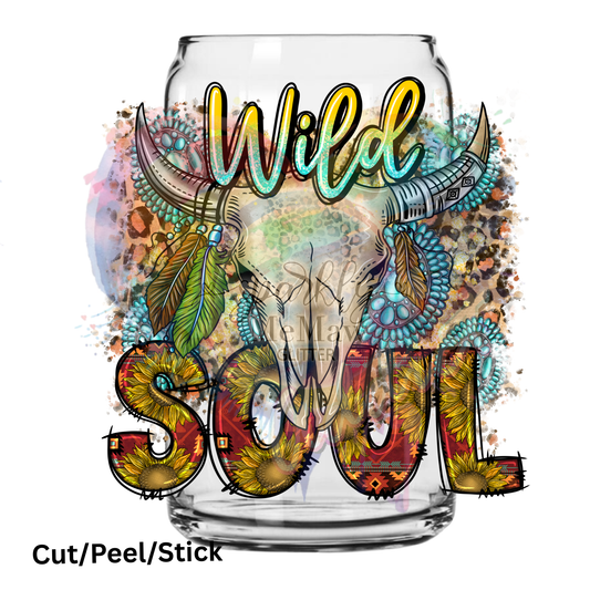 Wild Soul UV DTF Decal