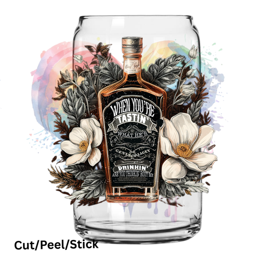 Thinkin About me UV DTF Decal