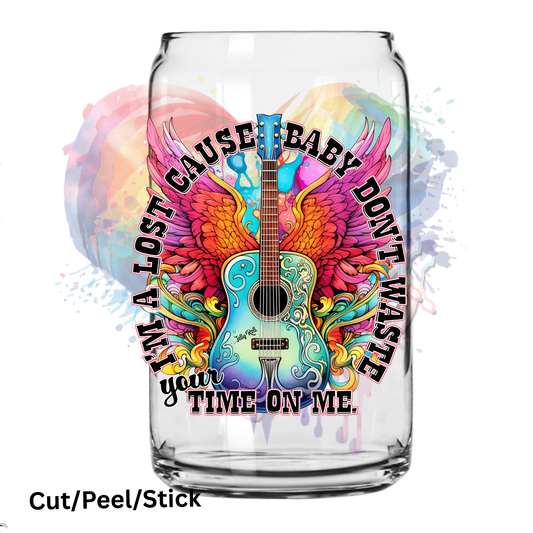 Lost Cause UV DTF Decal