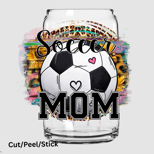 Soccer Mom UV DTF Decal