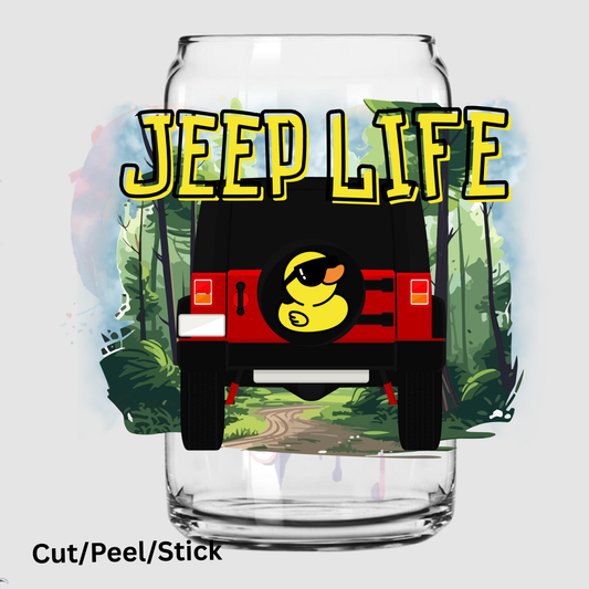 J life UV DTF Decal