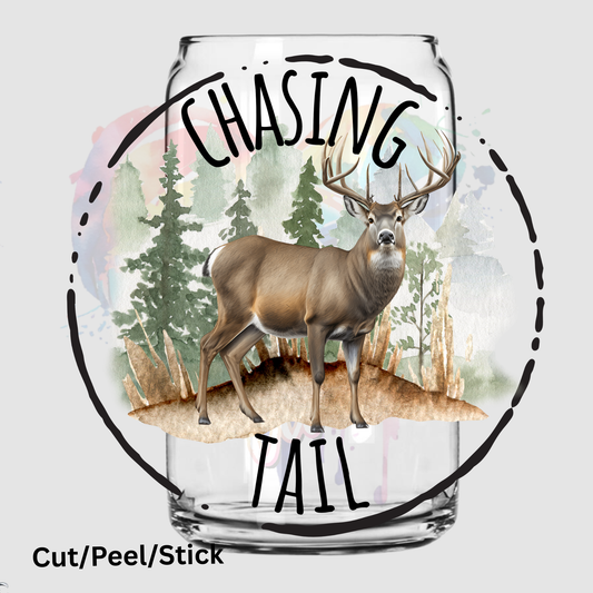 Chasing Tail UV DTF Decal