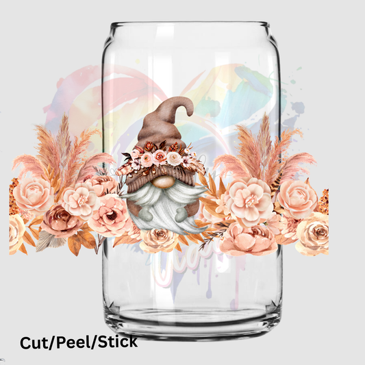 Boho Gnome UV DTF 16 oz Wrap