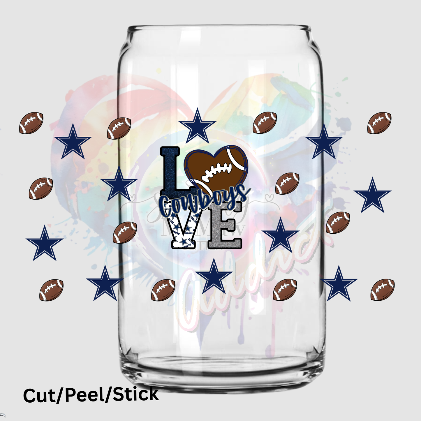 Love Them Boys UV DTF 16 oz Wrap