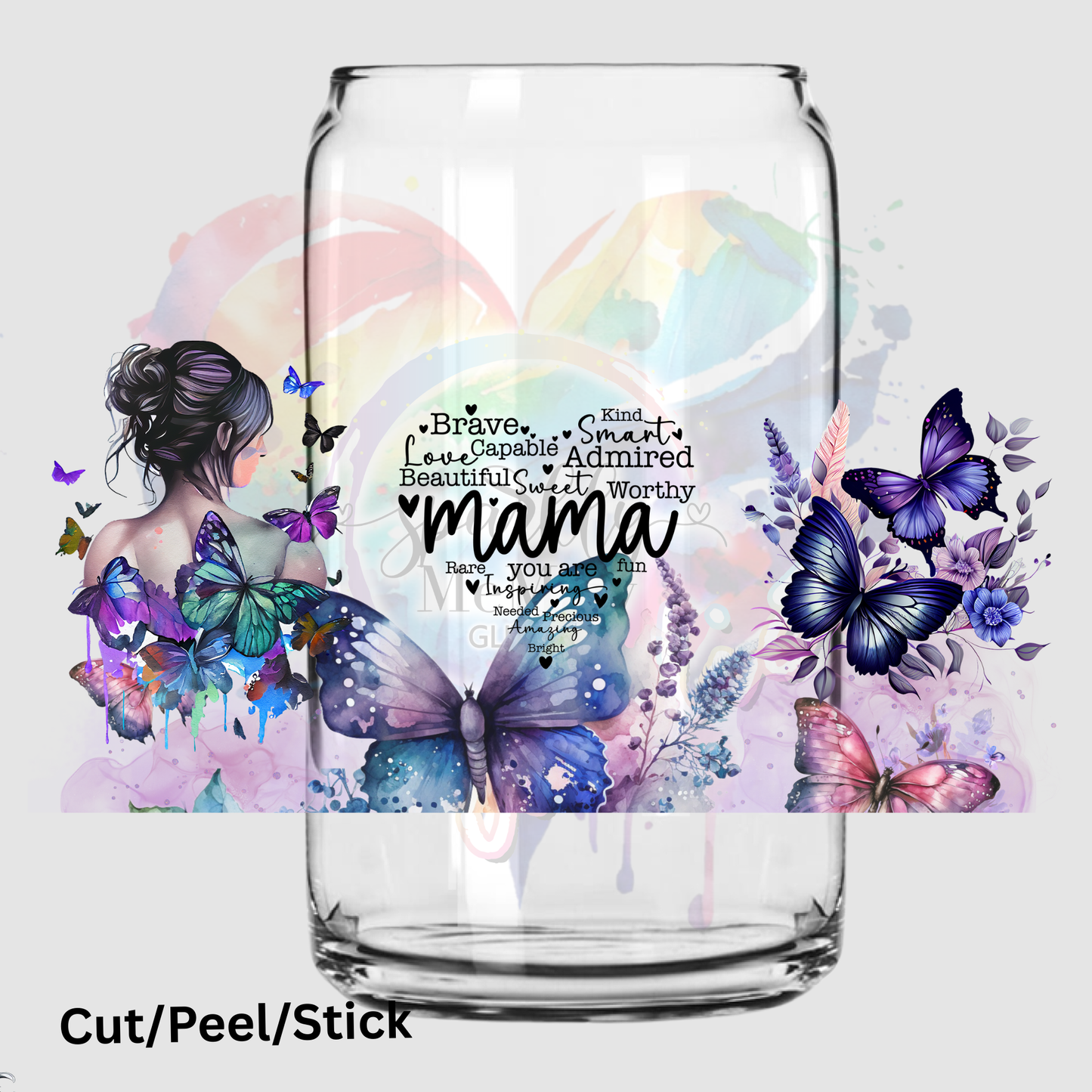 Flower Mama UV DTF 16 oz Wrap