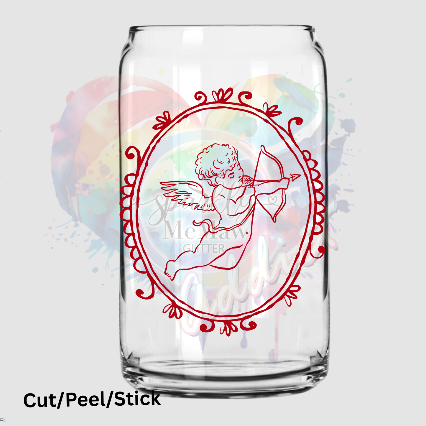 Vintage Cupid Frame