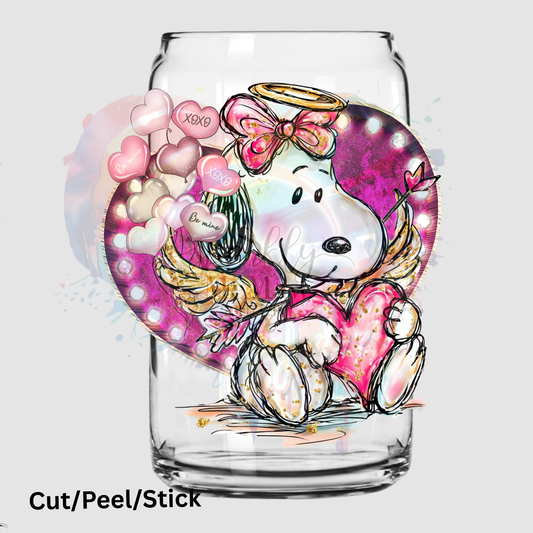 Puppy Love UV DTF Decal