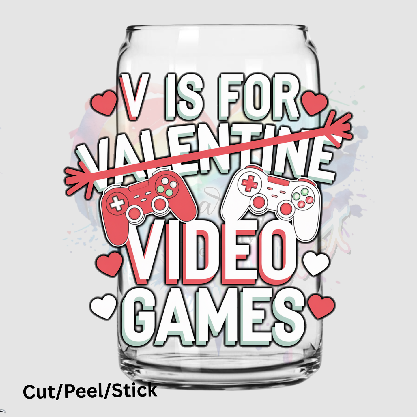 Video games UV DTF Decal