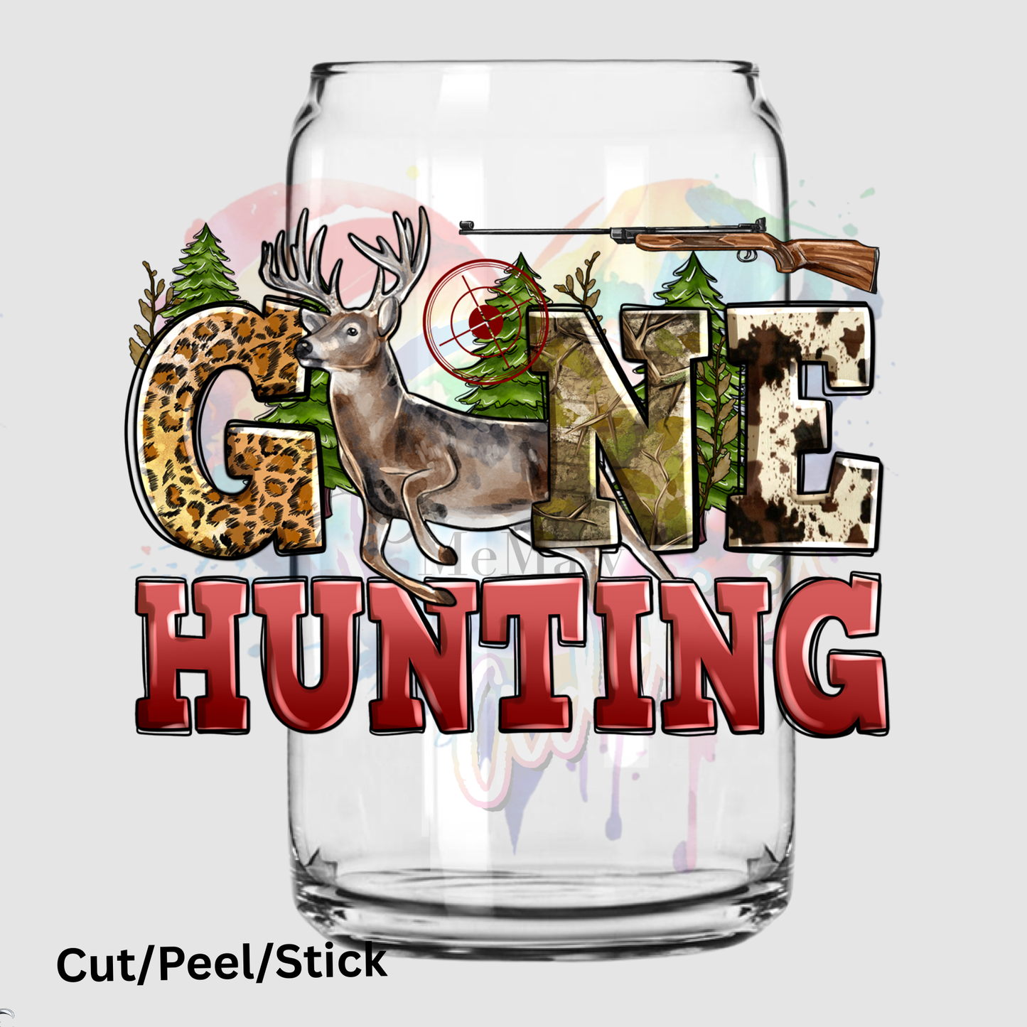 Gone Hunting (printed in width)