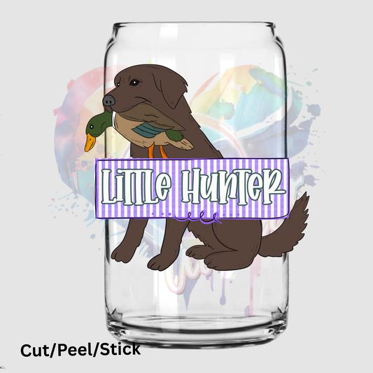 Little hunter purple  UV DTF Decal
