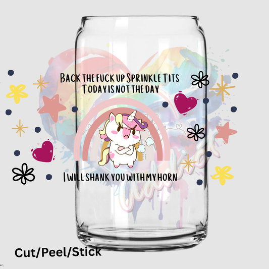 I will shank you uv dtf 16 oz wrap
