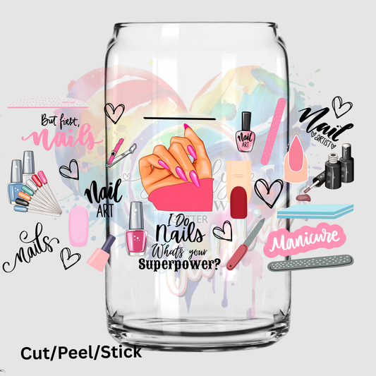 I do nails 16 oz uv DTF Wrap