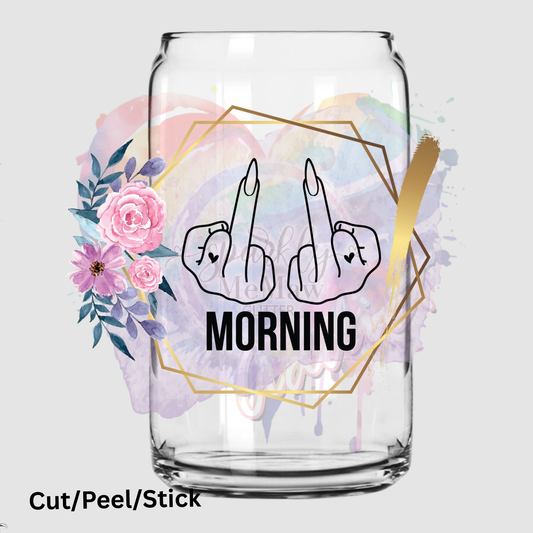 MORNING UV DTF Decal