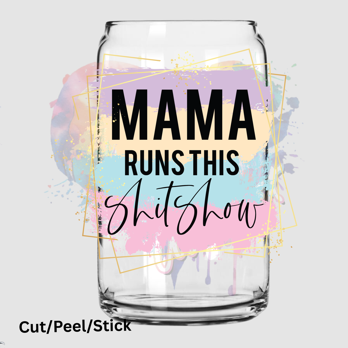 SHIT SHOW UV DTF Decal