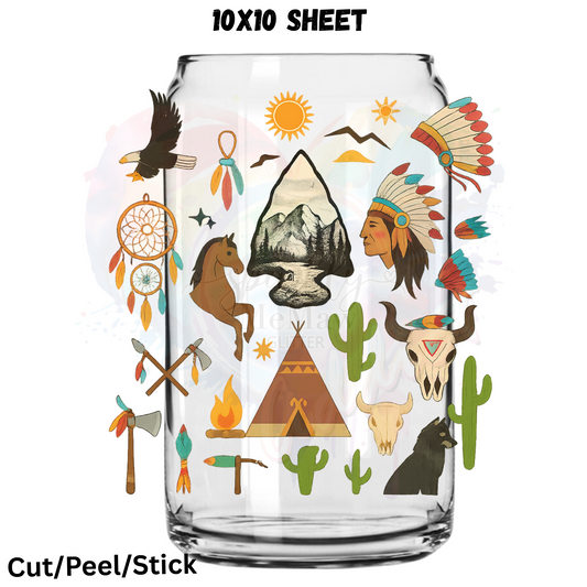 Native Elements  UV DTF  Sheet 10x10 inches