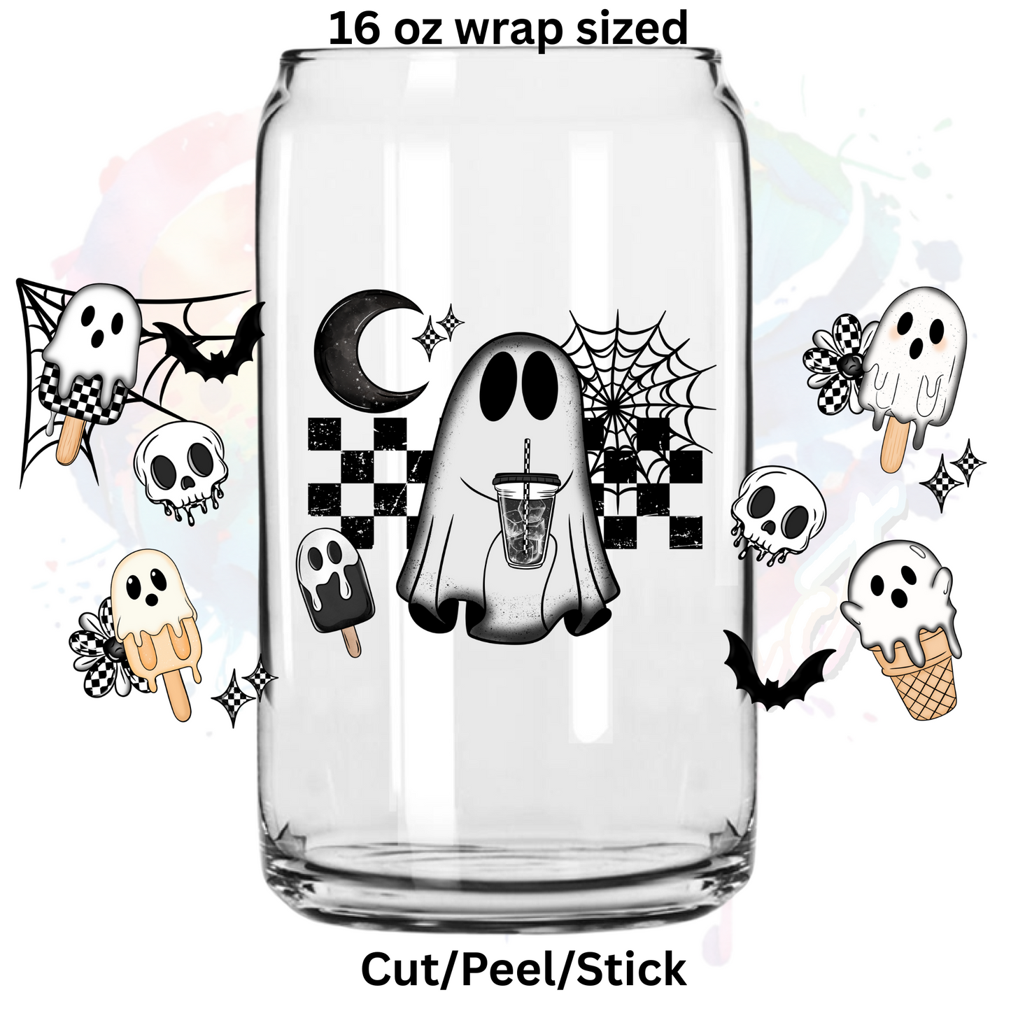 5 Ghostie UV  DTF Wrap