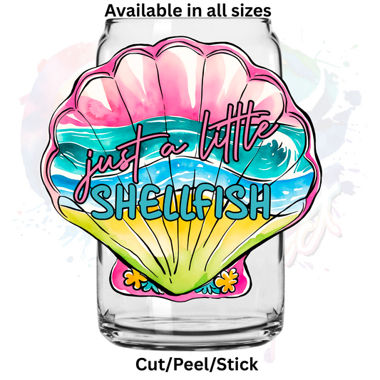 Just a Little   UV DTF Decal