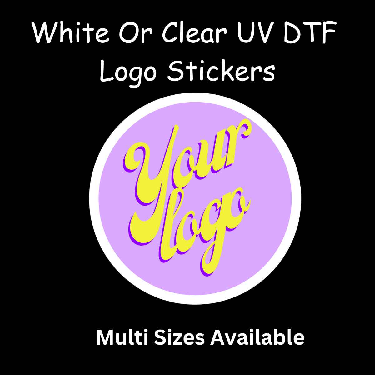 Logo Stickers (UV DTF)