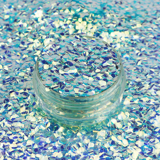 Mermaid Ice  Chunky Bubble  Glitter Mix