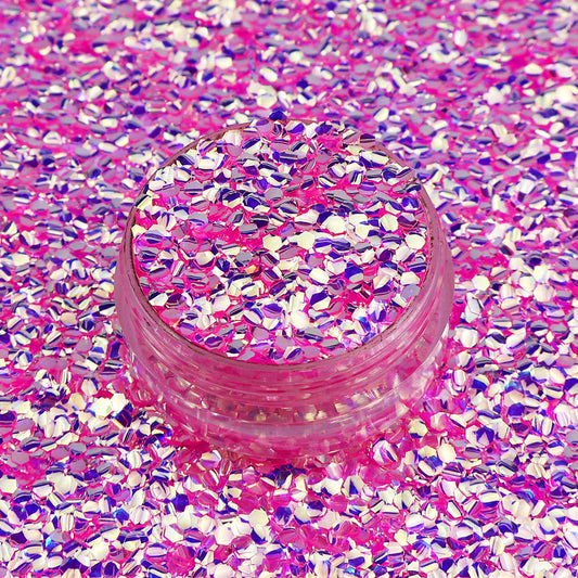 Barbie Heels Chunky Bubble  Glitter Mix
