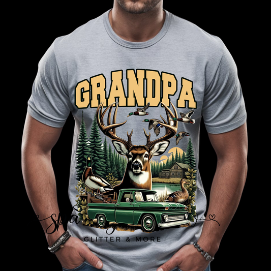 grandpa hunt DTF Transfer (Fabrics)