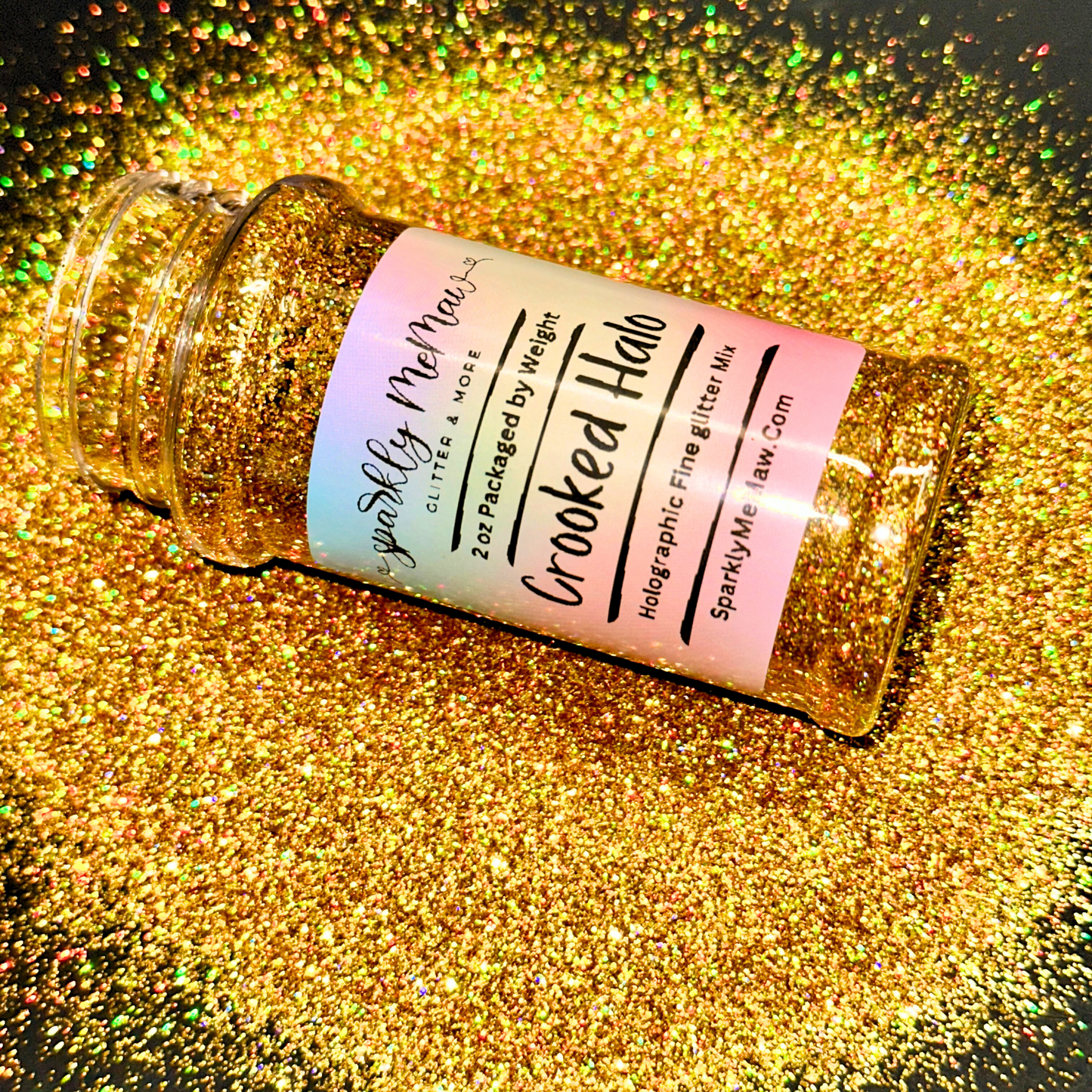 Crooked Halo Holographic Fine glitter Mix #376