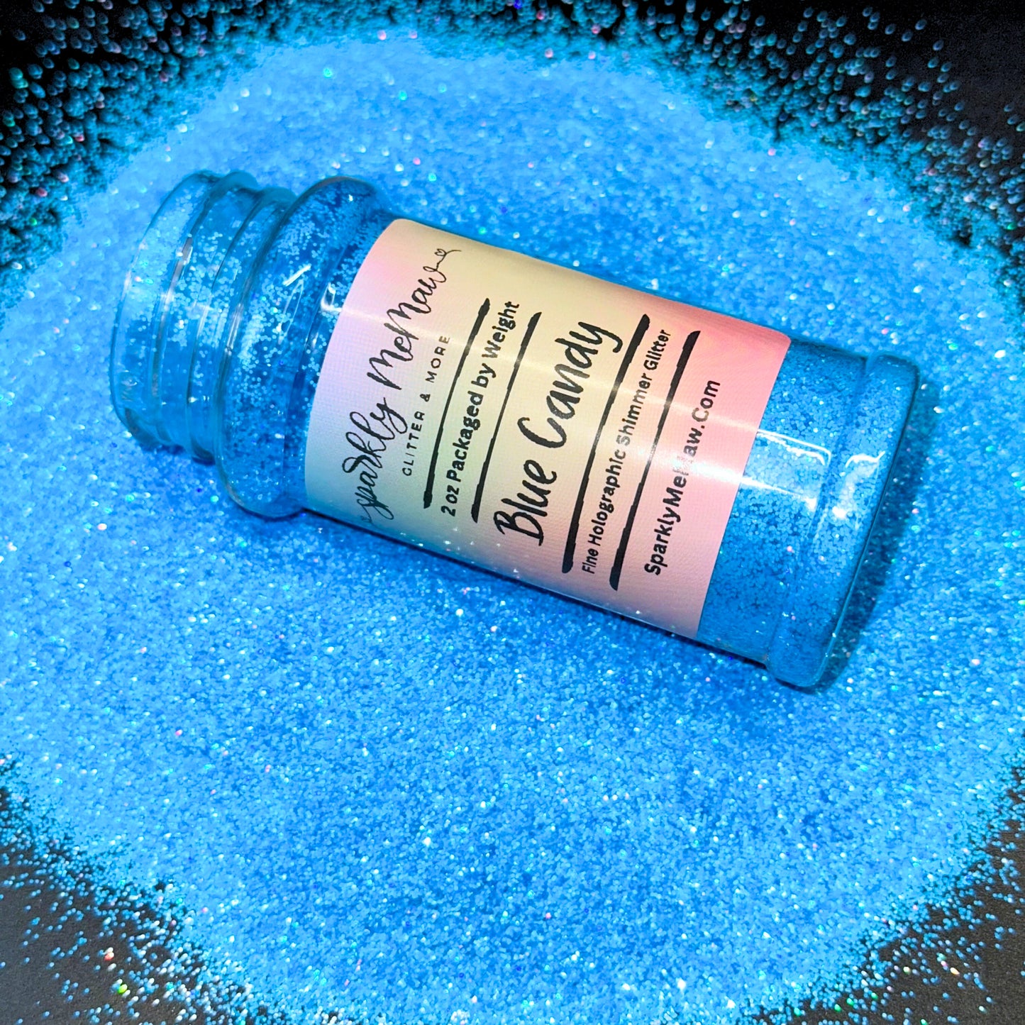 Blue Candy Holographic Shimmer Fine glitter