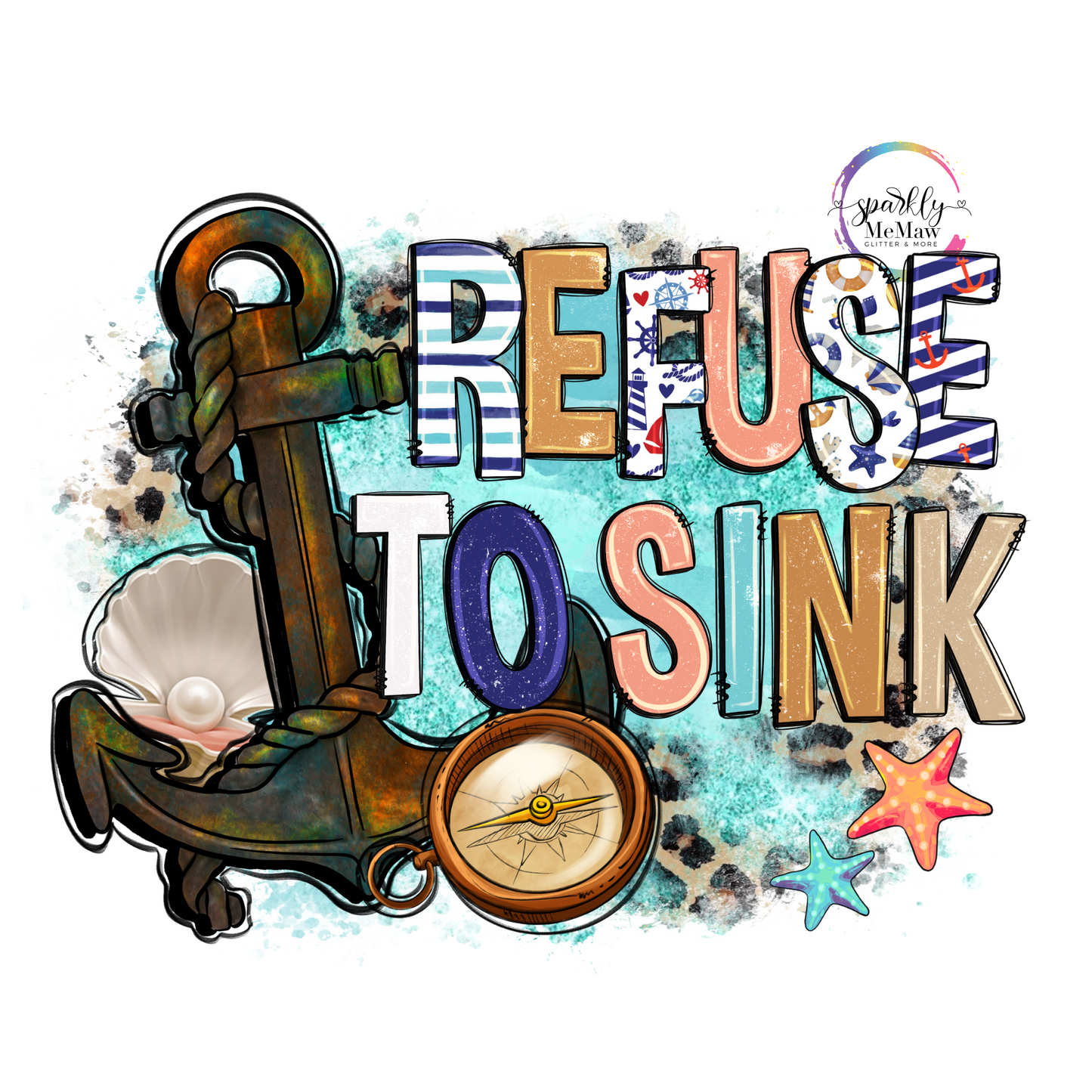 Refuse to Sink UV Decal