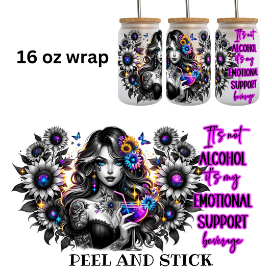 It's not alcohol UV DTF Wrap