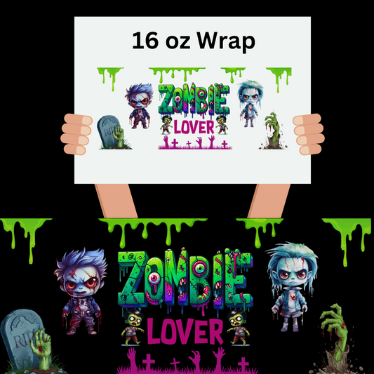 Zombie Lover UV DTF Wrap (Decal Set)