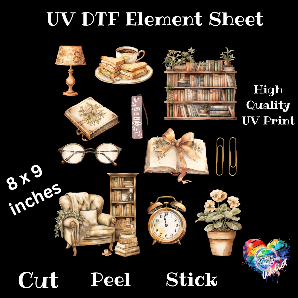 Reading UV DTF Element Sheet