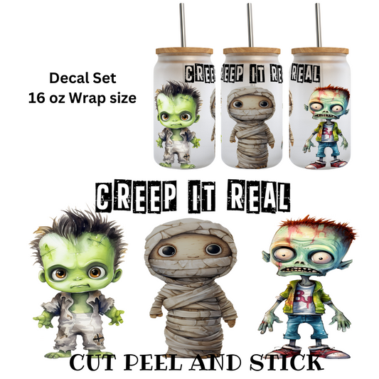 Creep it Real UV DTF Wrap (Decal Set)