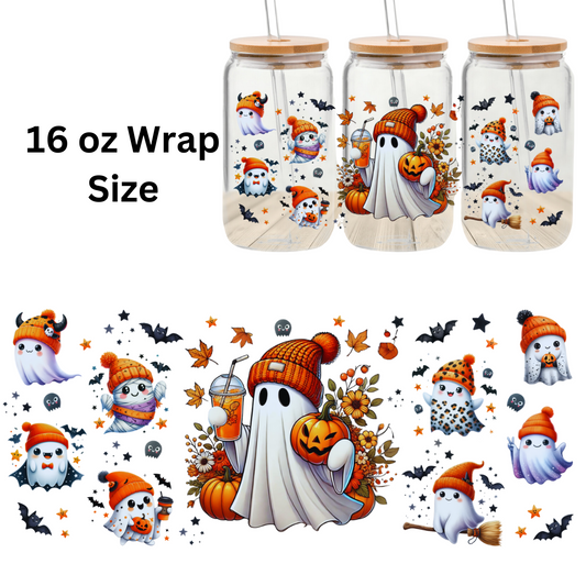 Bougie Ghost UV DTF Wrap (Decal set)