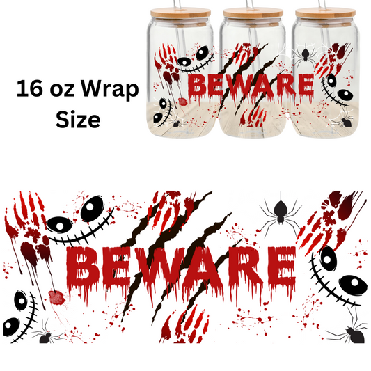 Beware UV DTF Wrap