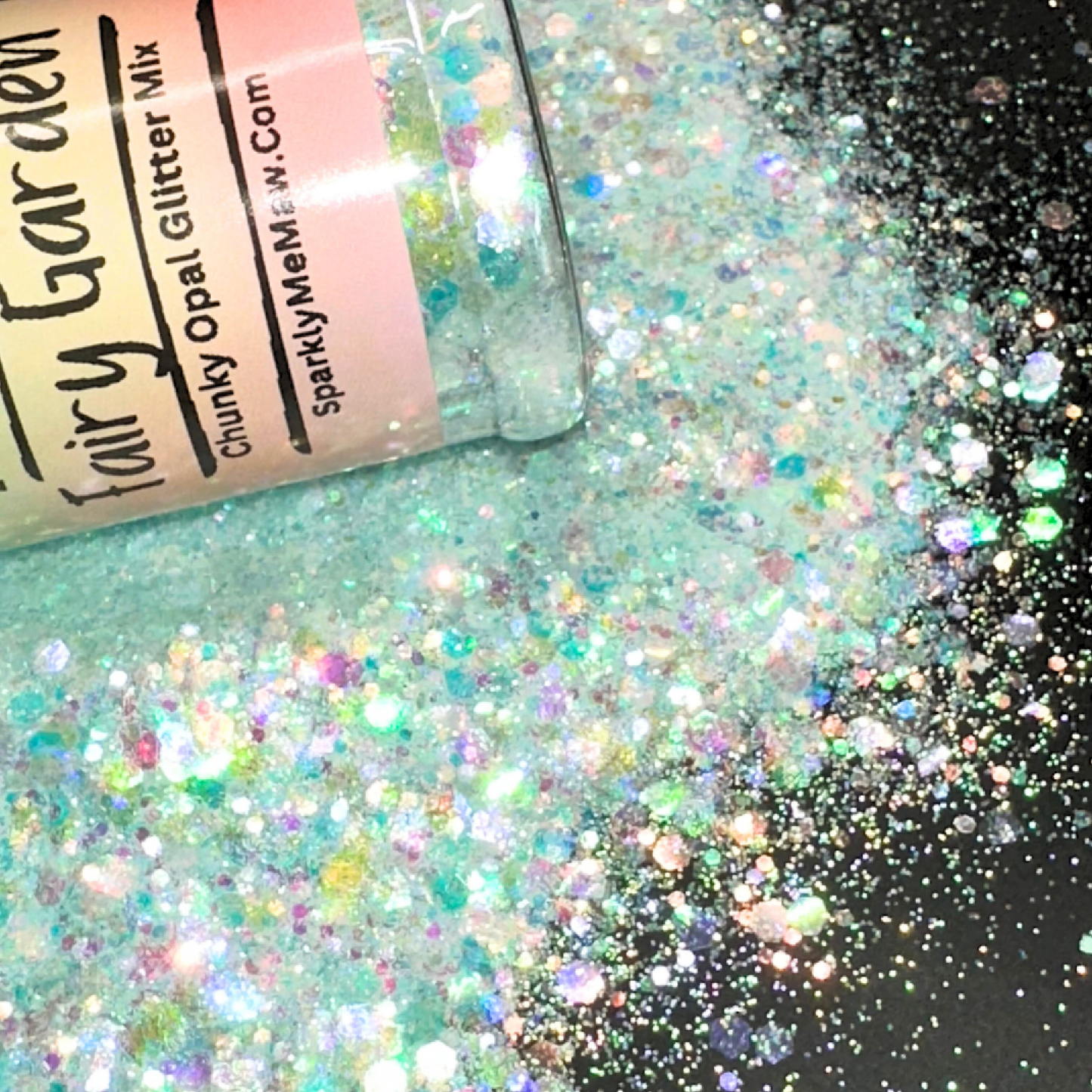 Fairy Garden Chunky Opal Glitter Mix