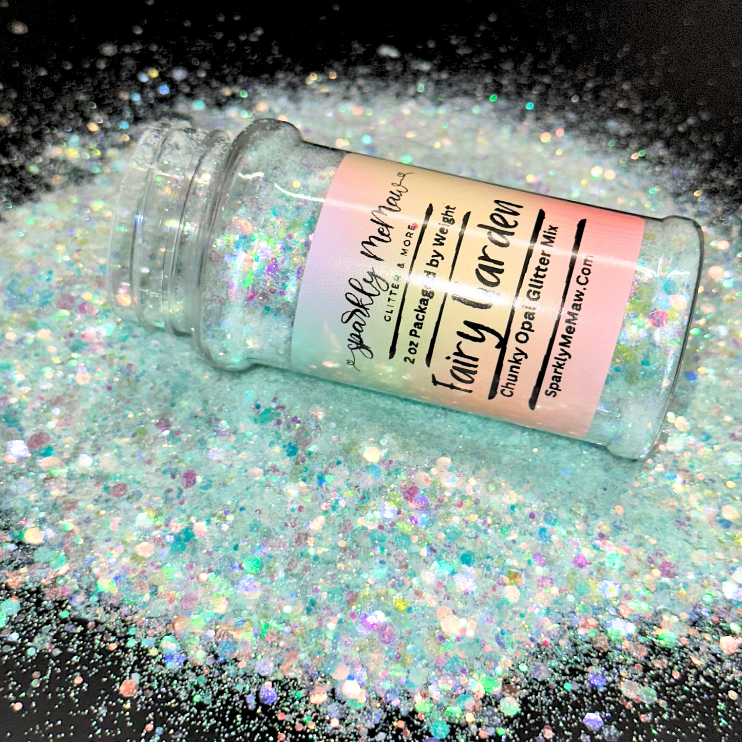 Fairy Garden Chunky Opal Glitter Mix
