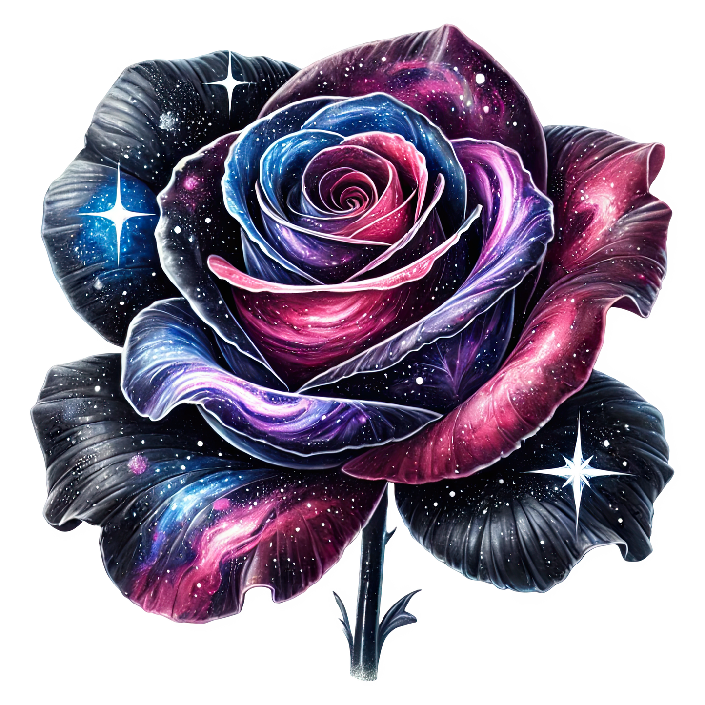 Fantasy Roses (24 Styles) 2  inch uv dtf Decals