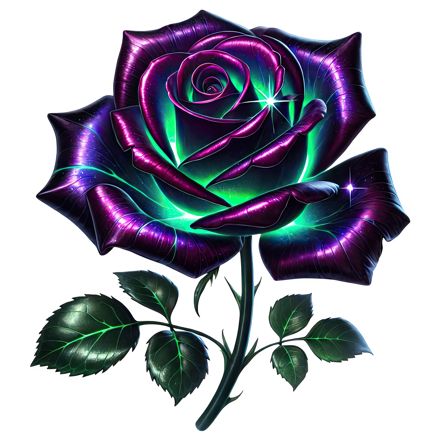 Fantasy Roses (24 Styles) 2  inch uv dtf Decals