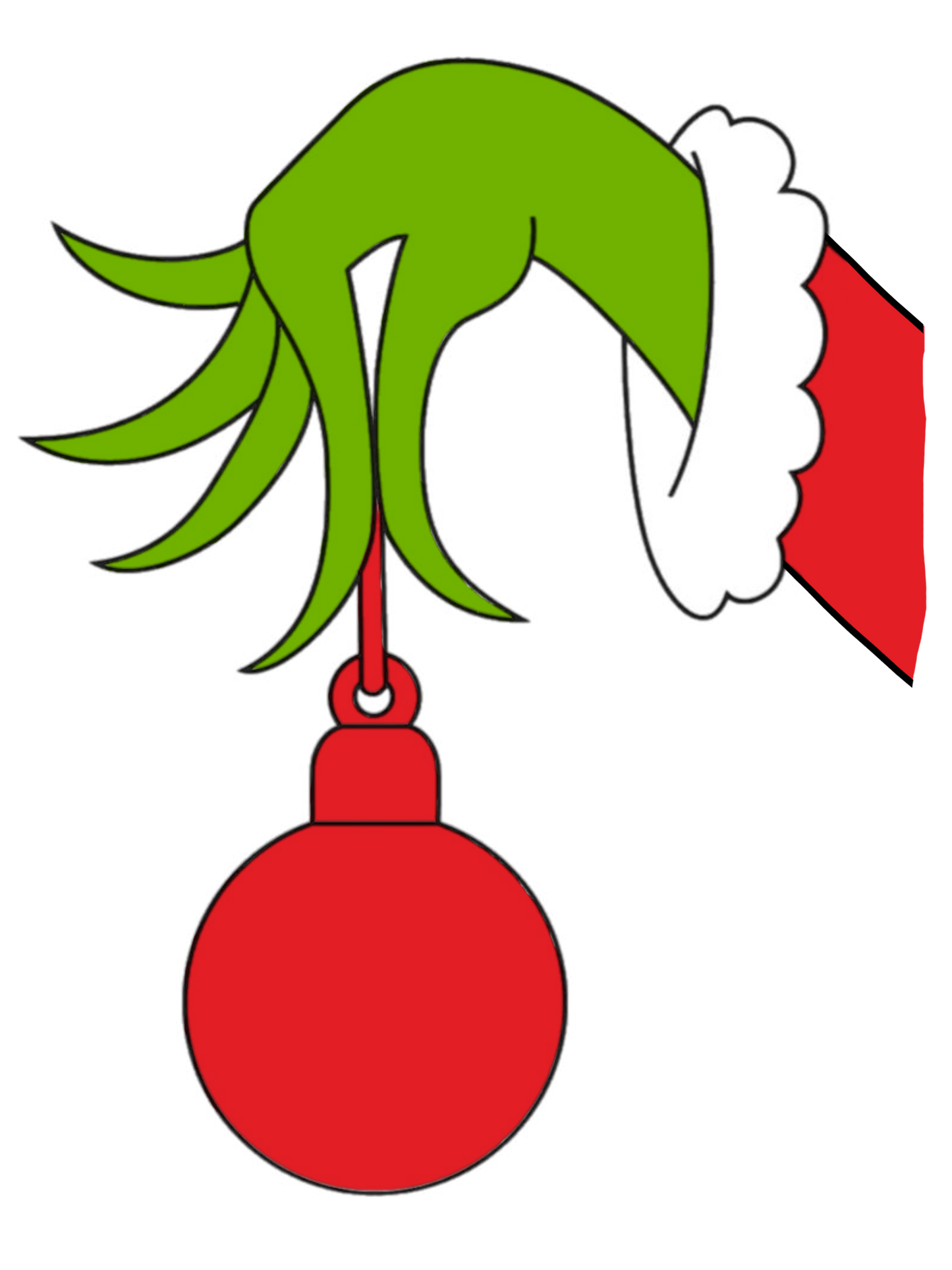Grinchy Mama and or Mini Ready to Press DTF Transfer (Fabrics only)
